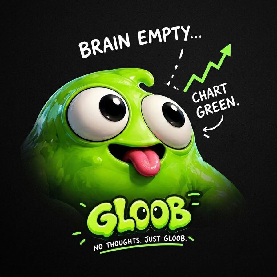 Brain empty, chart green