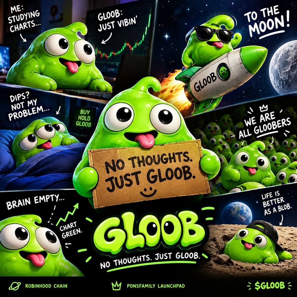 GLOOB meme collage